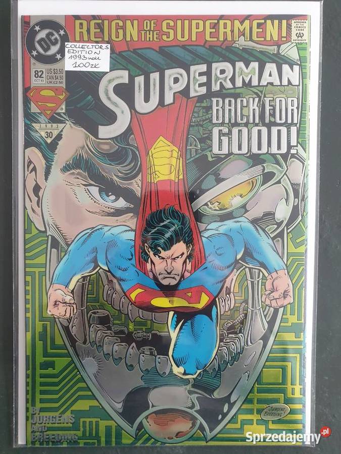 Superman Reign Of The Supermen collectors Gdynia