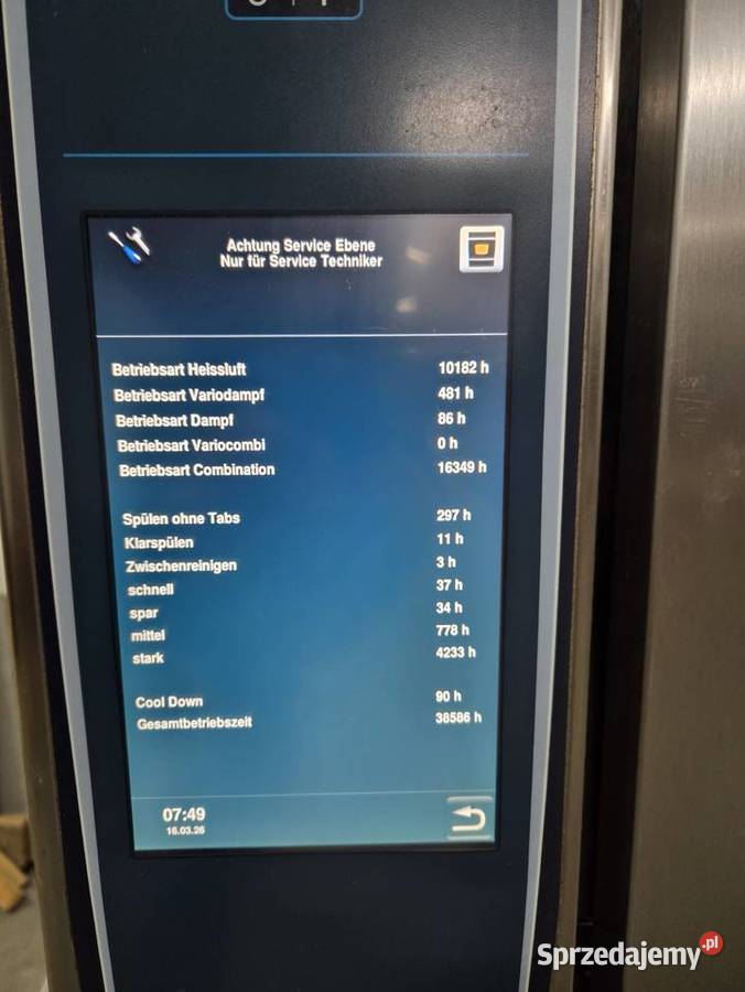 Piec konwekcyjnoparowy Rational SCC WE XS 2019 Biznes i Przemysł Białystok