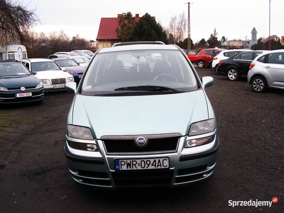 Fiat Ulysse 20 JTD 2005 r 7 osób elektryczne szyby Września