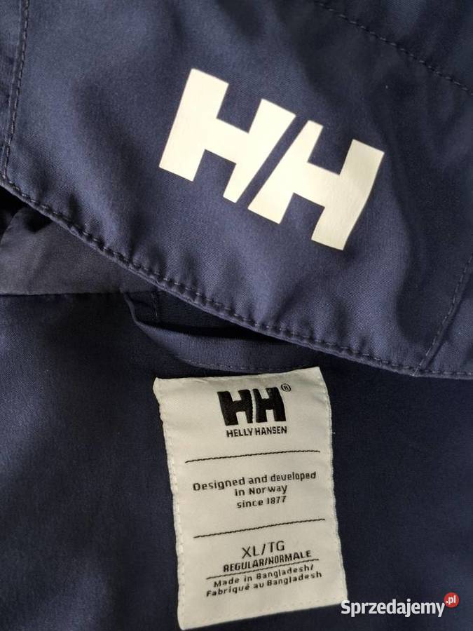 Helly Hansen XL kurtka wiatrówka kaptur Kurtki i płaszcze Kraków