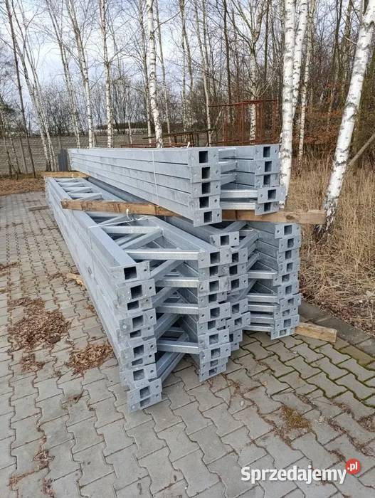 Kratownica konstrukcja hali wiata garaż NOWA L6m Czarny Las