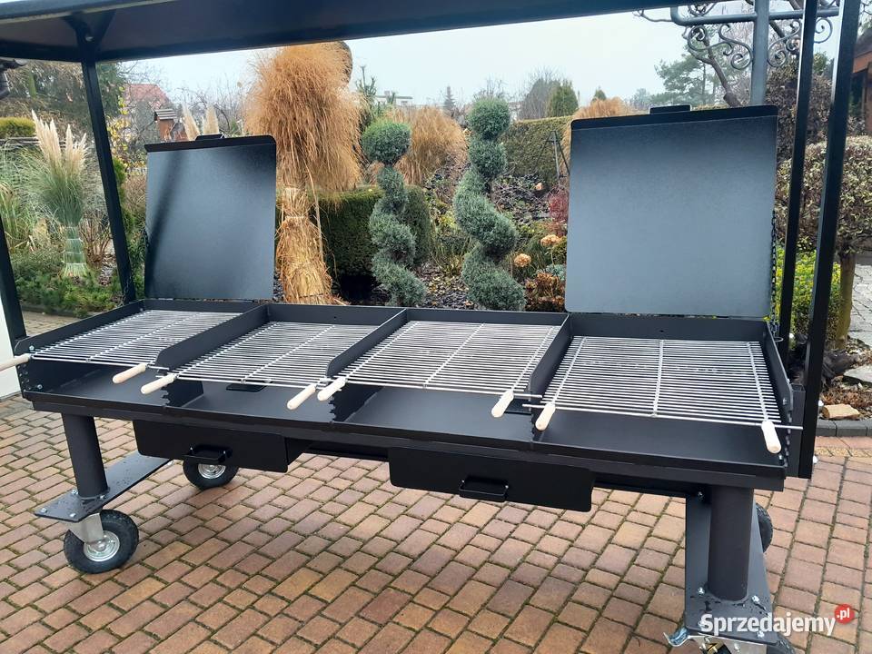 Gastronomiczny grill cateringowy blacha 6 mm Damasławek