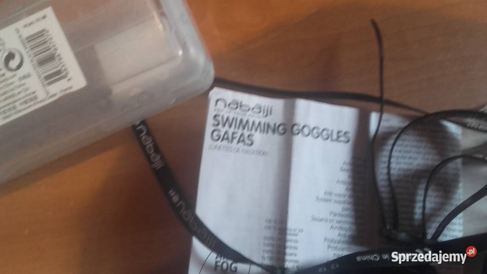 Okularki pływackie Nabaiji Black Mirror Antifog