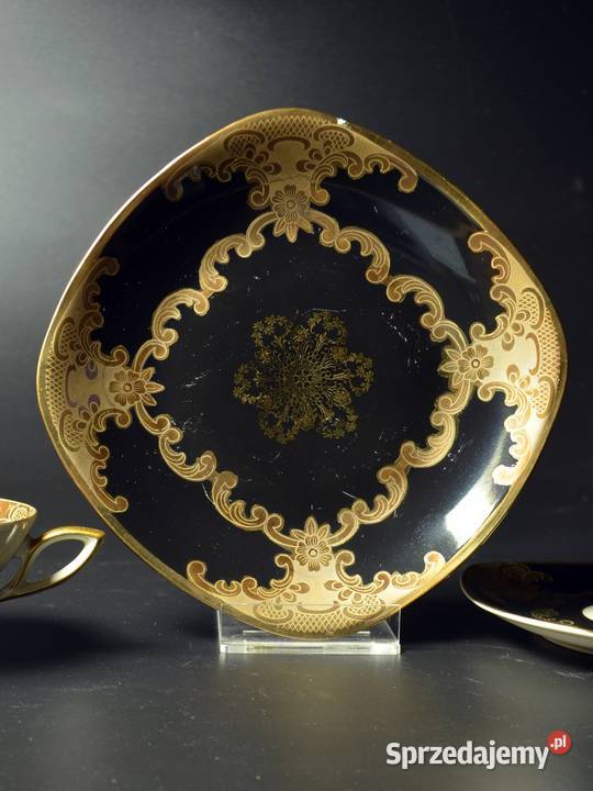 Czarne Trio w Stylu Art Deco Rudolf Wachter Legnica sprzedam