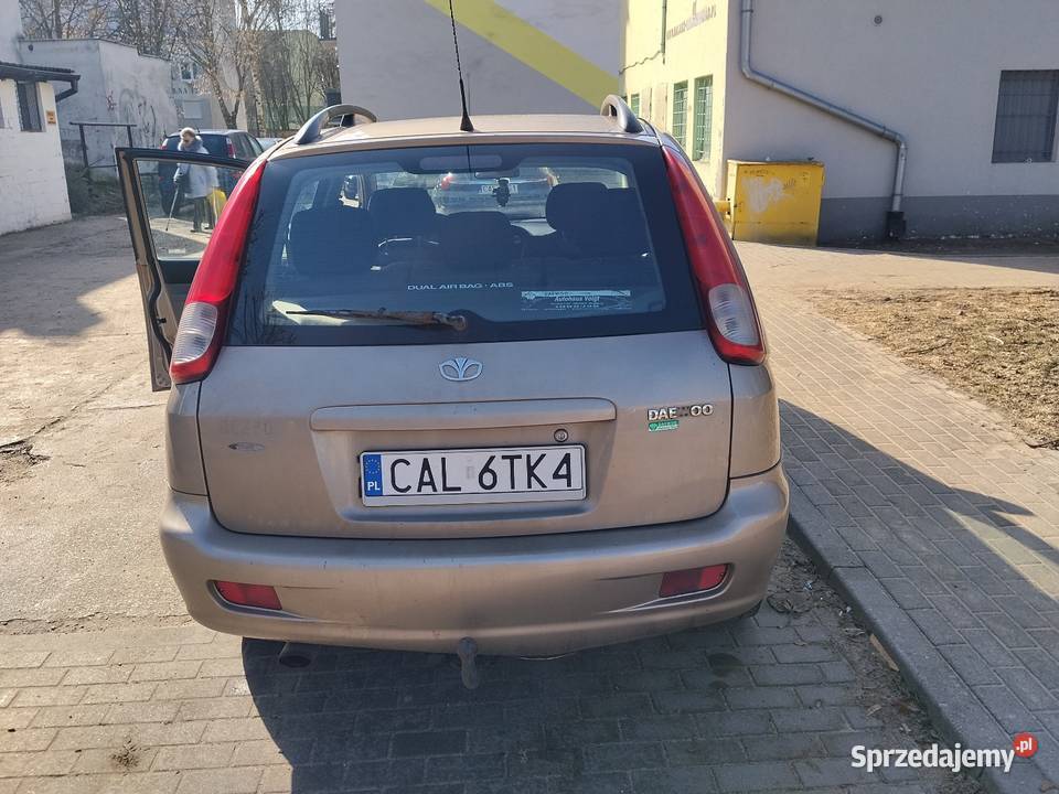 Sprzedam Daewoo Tacuma 20 benzyna gaz CD Ciechocinek