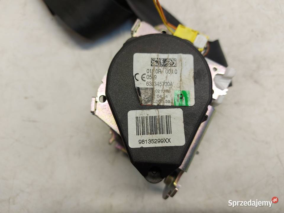 PEUGEOT 508 II Pas bezpieczeństwa przód prawy dolnośląskie sprzedam