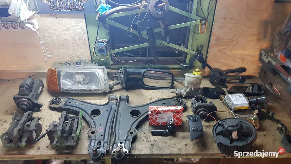 VW Caddy ll 2 Seat INCA 19 SDI AEY 2000r części wielkopolskie Pobiedziska
