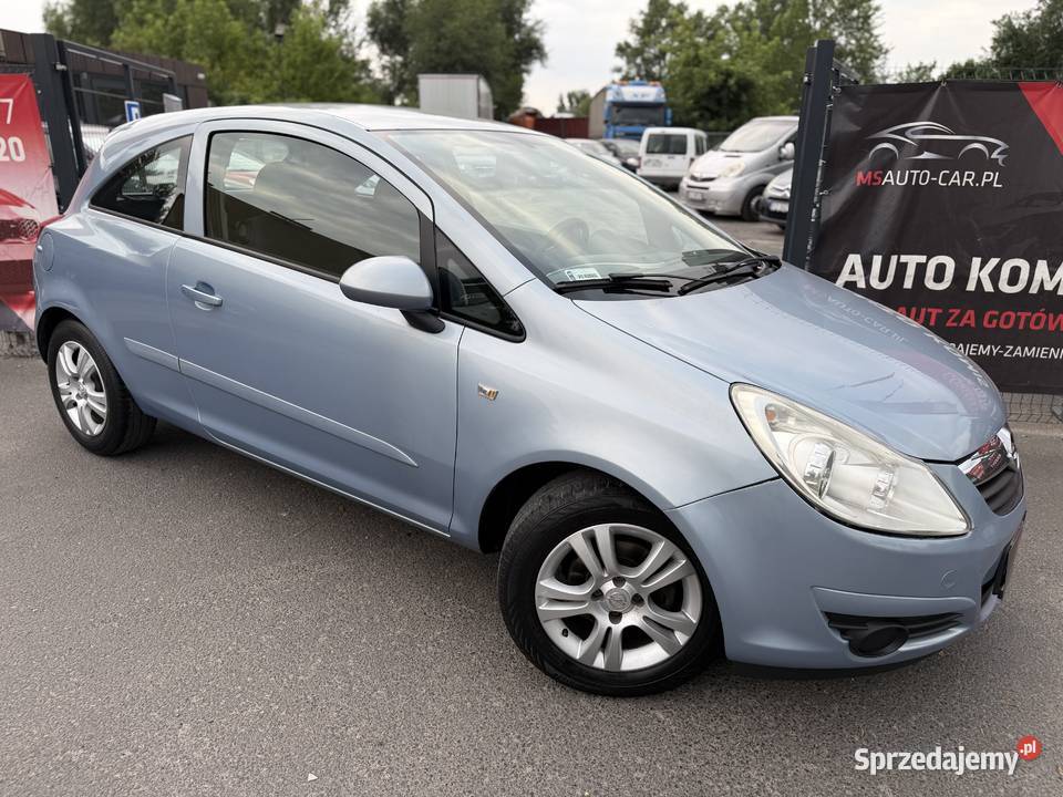 Opel Corsa D 2007 Klima Isofix Elektryka wspomaganie kierownicy wielkopolskie Poznań