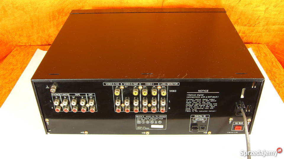 SONY tav925ee REFERENCE Korektor dolnośląskie Świebodzice