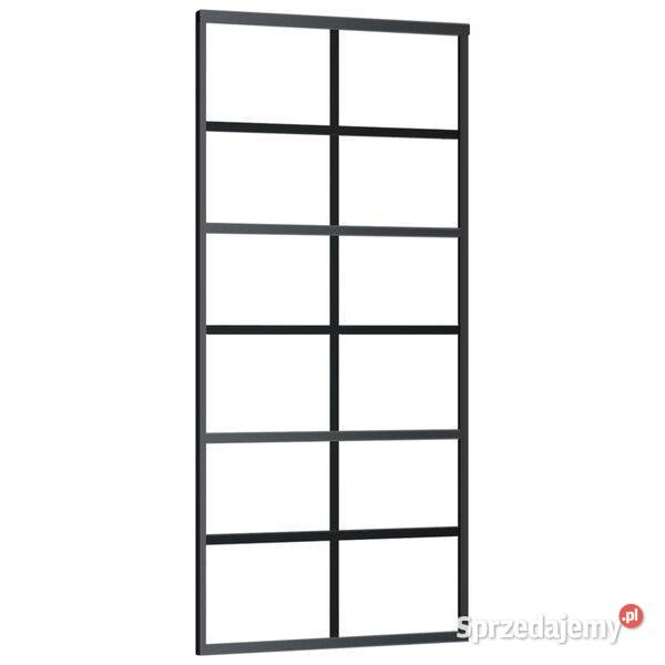 vidaXL Drzwi przesuwne z osprzętem szkło ESG i Systemy drzwi przesuwnych sprzedam