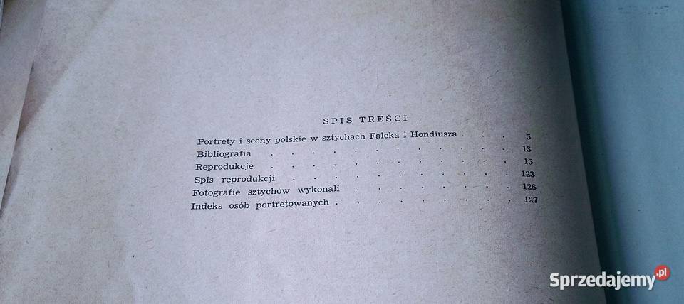 Portrety i sceny polskie w sztychach Falcka i sztuka, kultura i etnologia