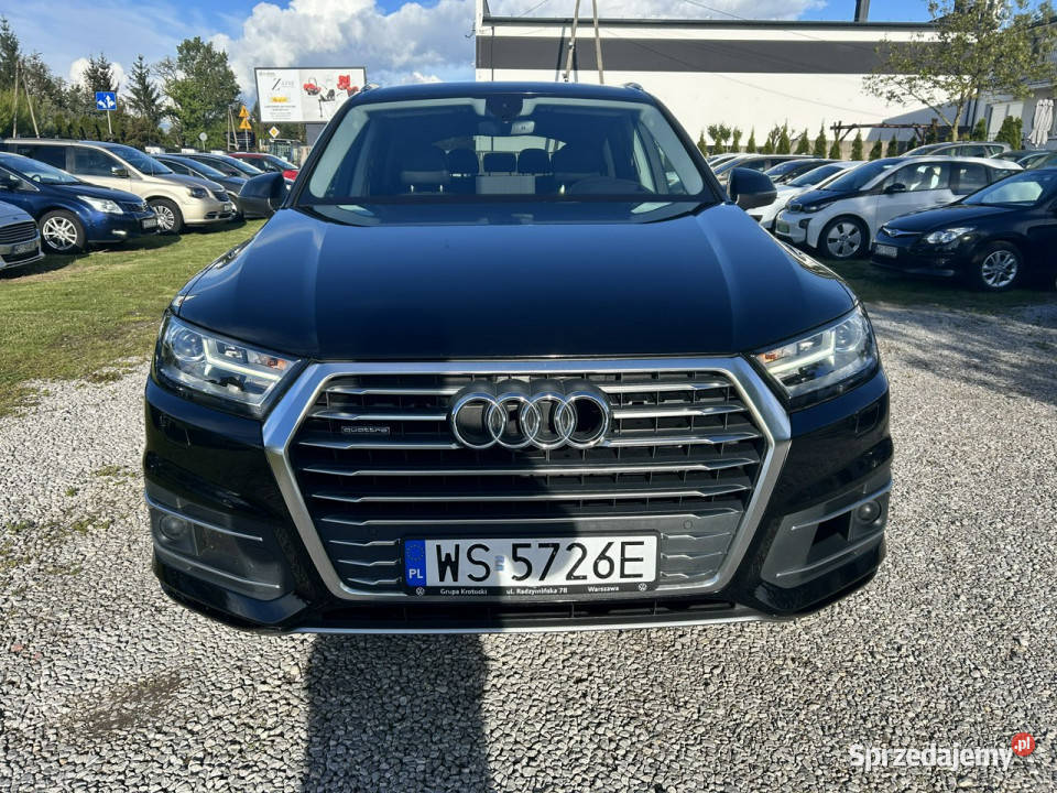 Audi Q7 75 Quattro III 2015 garażowany Q7 Nowe Iganie sprzedam