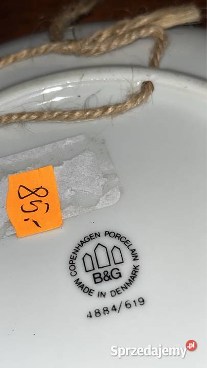 Talerz Bing Grondahl Copenhagen Porcelain Made Gdańsk