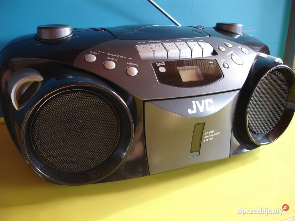 Radiomagnetofon JVC RCEX16B Zielona Góra