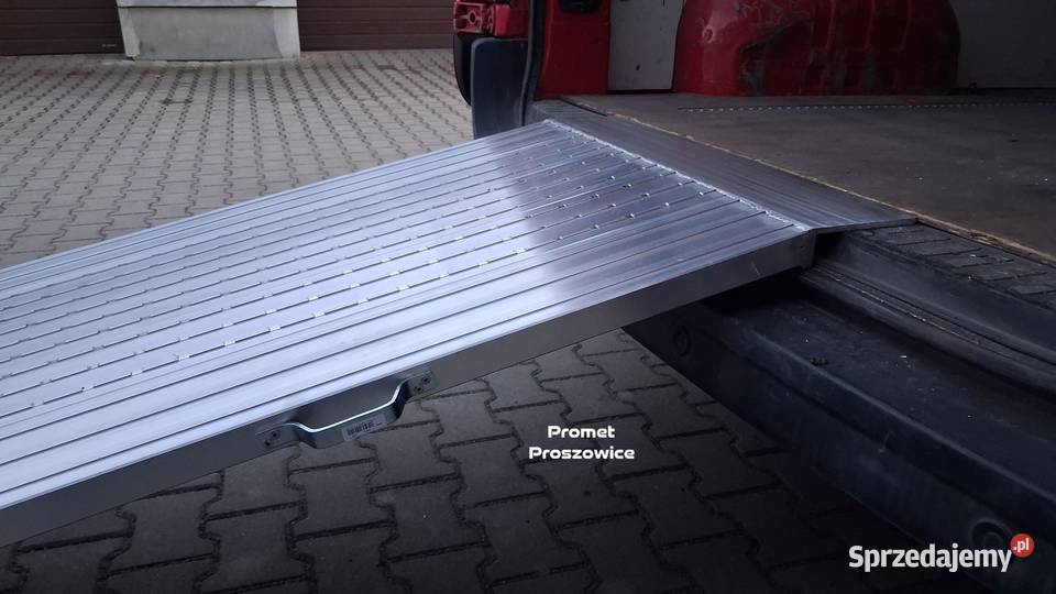 Rampa Aluminiowa 300 x 80 Panelowa Płaska Najazd Rampy i najazdy Proszowice