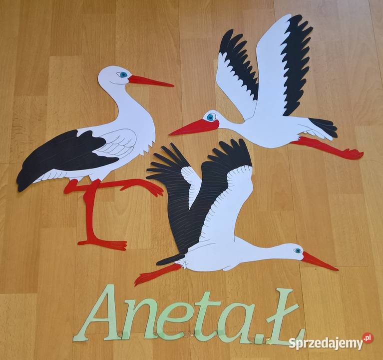 Dekoracje wiosenne z brystolu dwustronne Pozostałe Garwolin