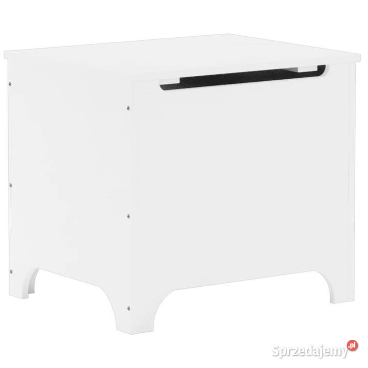 Skrzynia z wiekiem RANA biała 60x49x54 lite