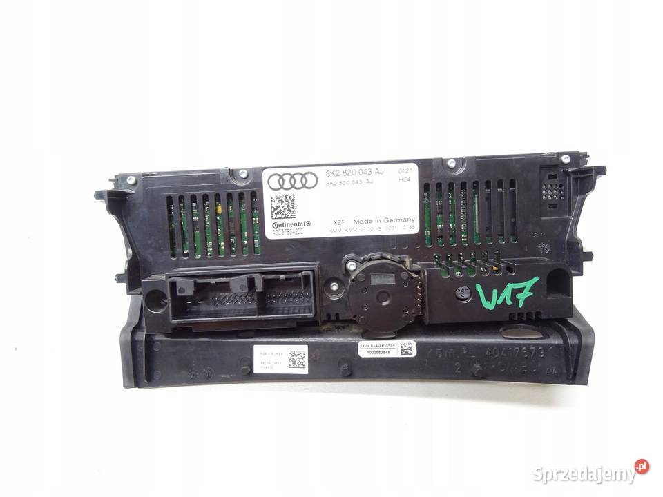 PANEL STEROWANIA NAWIEWU KLIMATYZACJI AUDI A4 B8 sprzedam