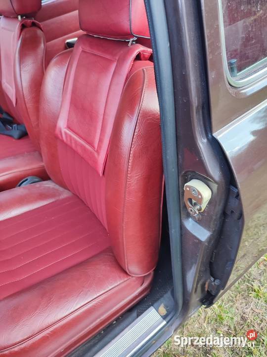 Piękny włoski klasyk Fiat 132s bordowy Kraśnik