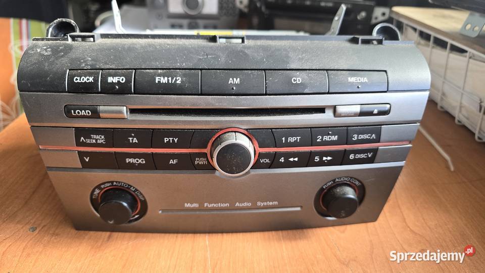 Oryginalne radio Mazda 3 2007 Sosnowiec