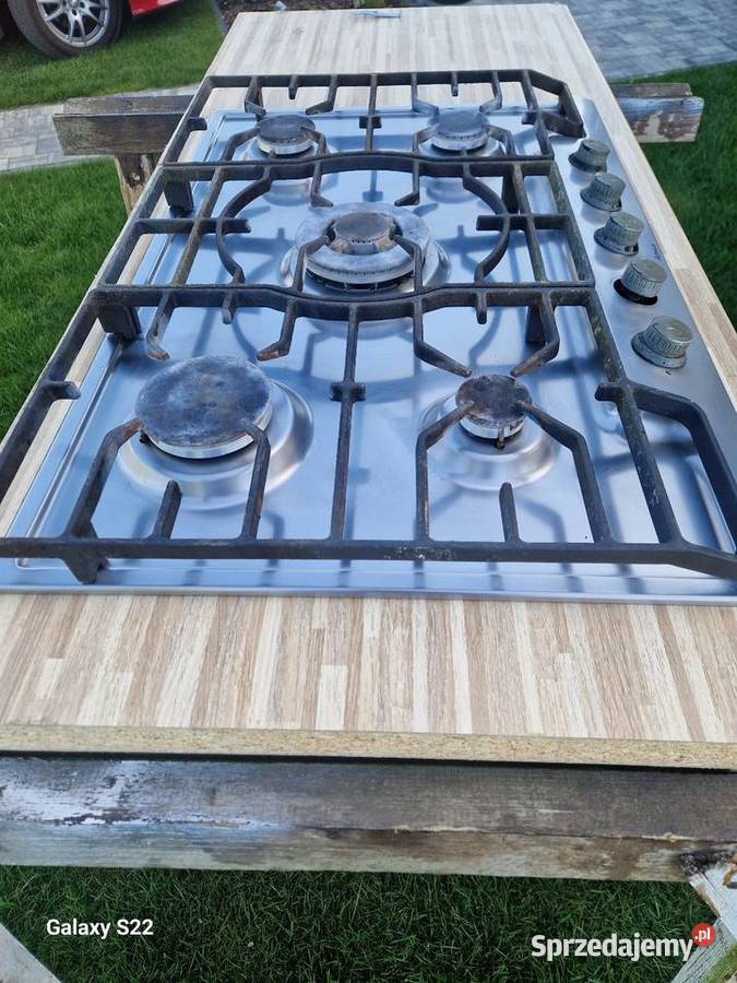 Kuchenka gazowa 5 palników AGD wielkopolskie Leszno