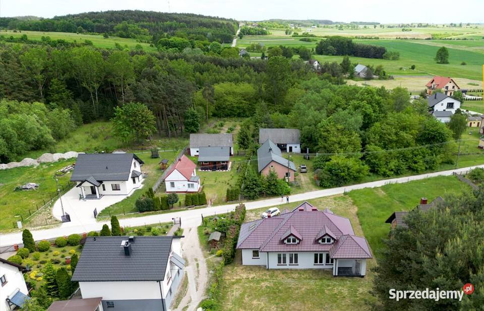 Sprzedam nowy dom o charakterze DWORKA mieszkalny Wierzbica