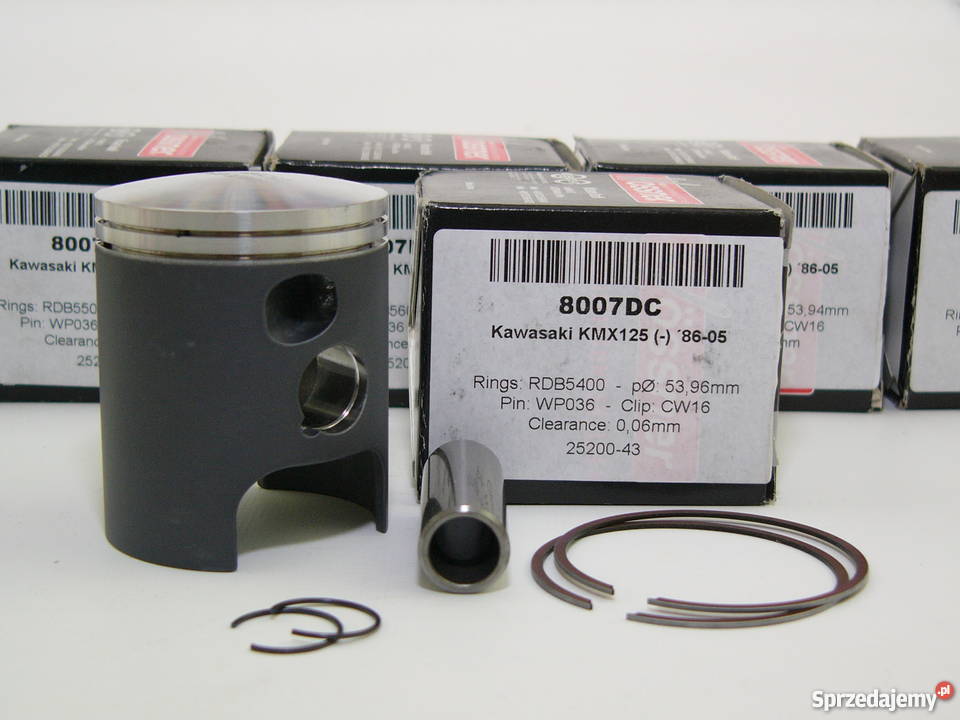 TŁOK komplet tłokowy WOSSNER 5396 mm selC KMX Zabrze