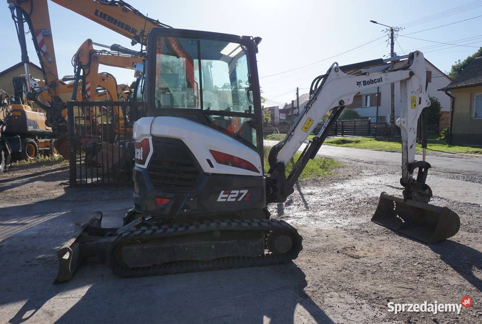 Minikoparka Bobcat E 27Z 2019 Rok produkcji 2019 Jeziorko