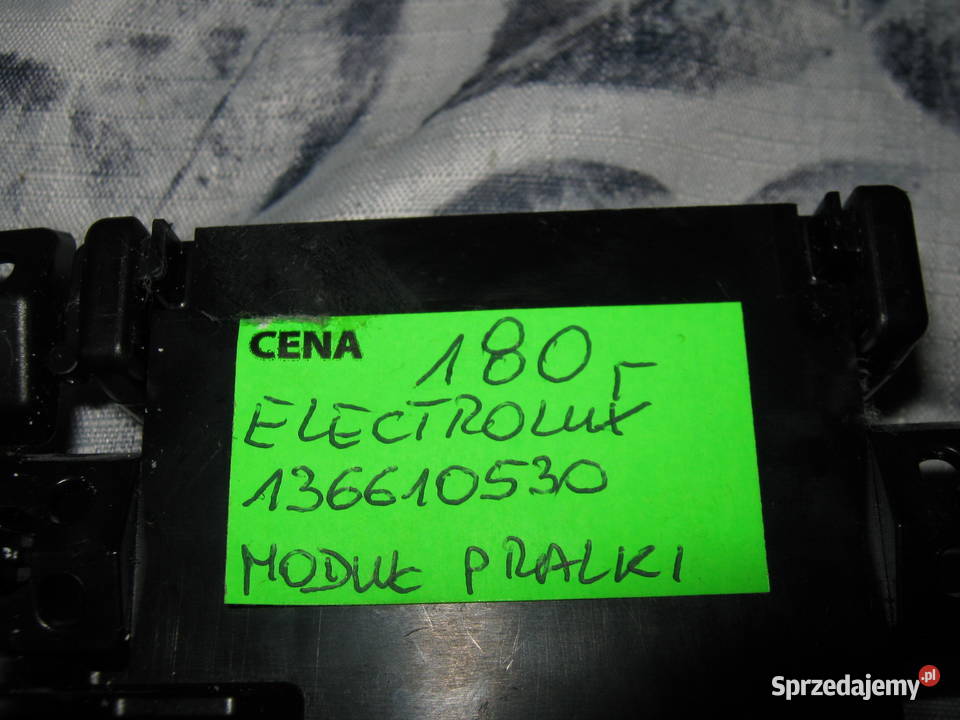 ELECTROLUX 136610530 MODUŁ PRALKI wolnostojące małopolskie Nowy Sącz