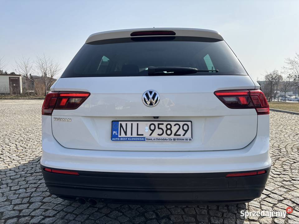 Volkswagen Tiguan 20 20TDI 150 DSG 7 Asystenci biały