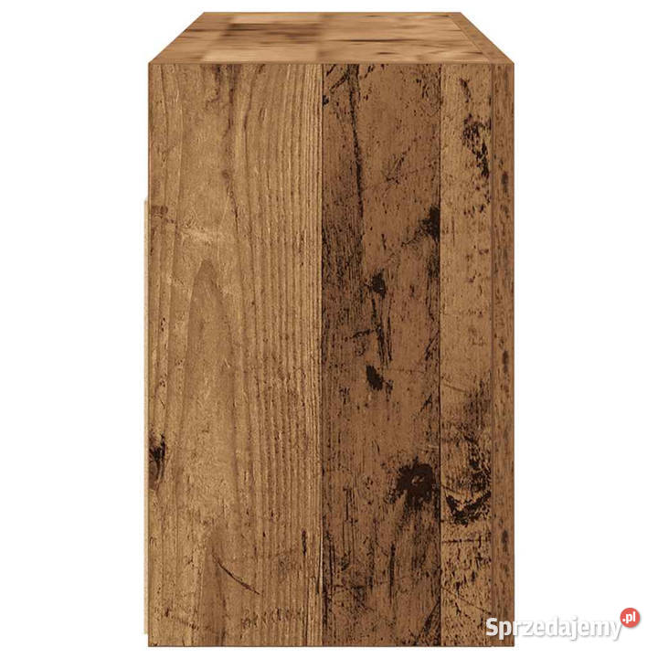 Wisząca szafka łazienkowa stare drewno 80x25x40 Warszawa