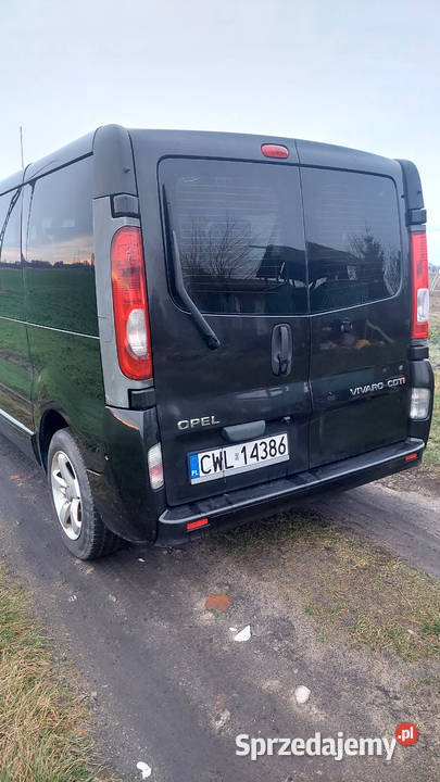 Sprzedam Opla Vivaro 20 CDTI 2007R9OS KLIMA NAVI centralny zamek Zbytkowo