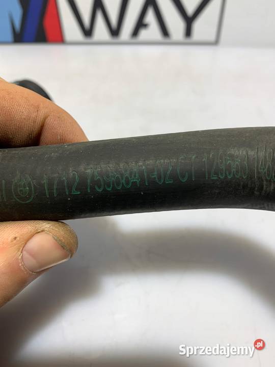 BMW F20 F21 F30 F34 F36 PRZEWÓD WĄŻ WODY 7596841 sprzedam