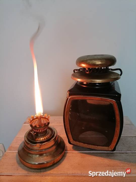 Stara lampa naftowa Kraków