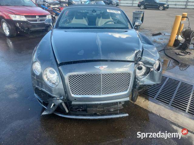 BENTLEY CONTINENTAL GTC V8 produkcji 2016 z USA Warszawa