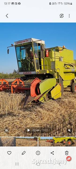 Sprzedam claas dominatora 85 Radom sprzedam