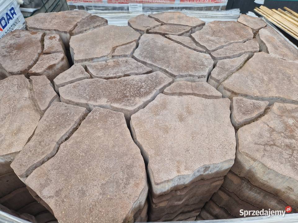 Kostka Brukowa Sasso 8 Colorblend Kasztan Jadar Podłoża Wielogóra