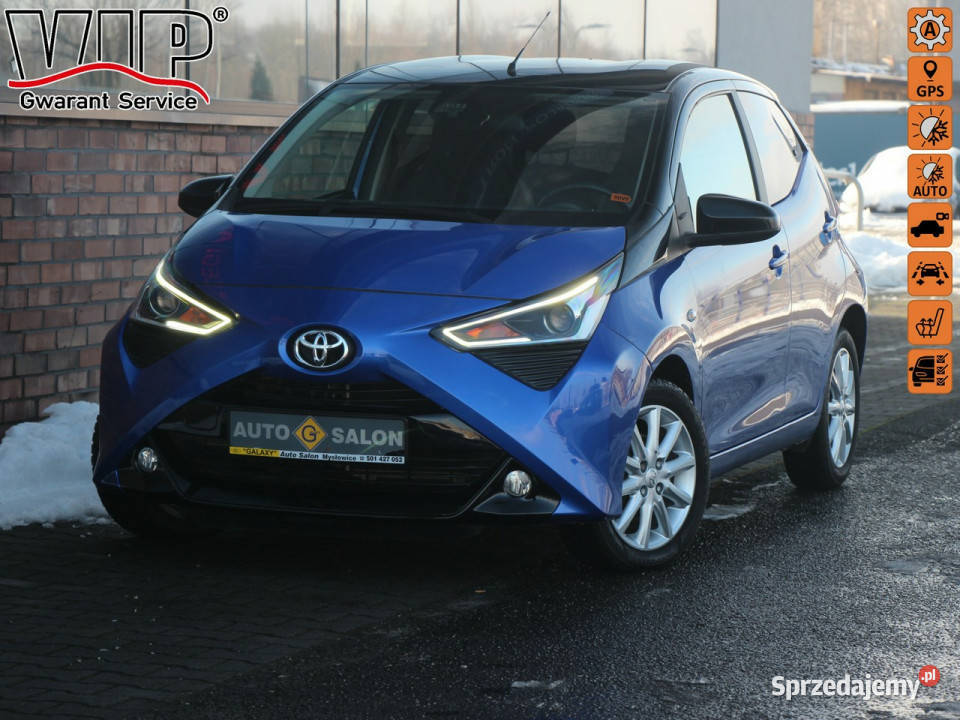 Toyota Aygo Automat*Navi*Radar*AsysToru*Klimatr*Kamera*Led*Alu*GrzFot*Gwar…