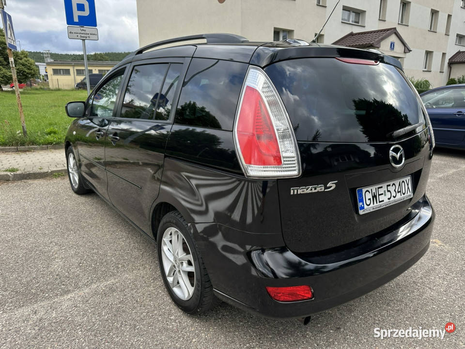 Mazda 5 20 benzyna klimatronik 7 miejsc drugie Zarejestrowany w Polsce Wejherowo