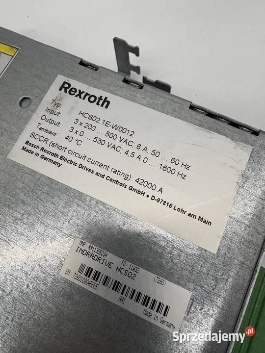 Bosch Rexroth R911298371 CSH011C PB ENS NNN NNN