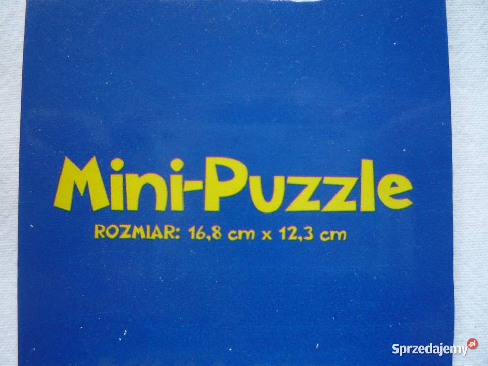 NOWE Mini Puzzle 24 elementy Szczecin sprzedam