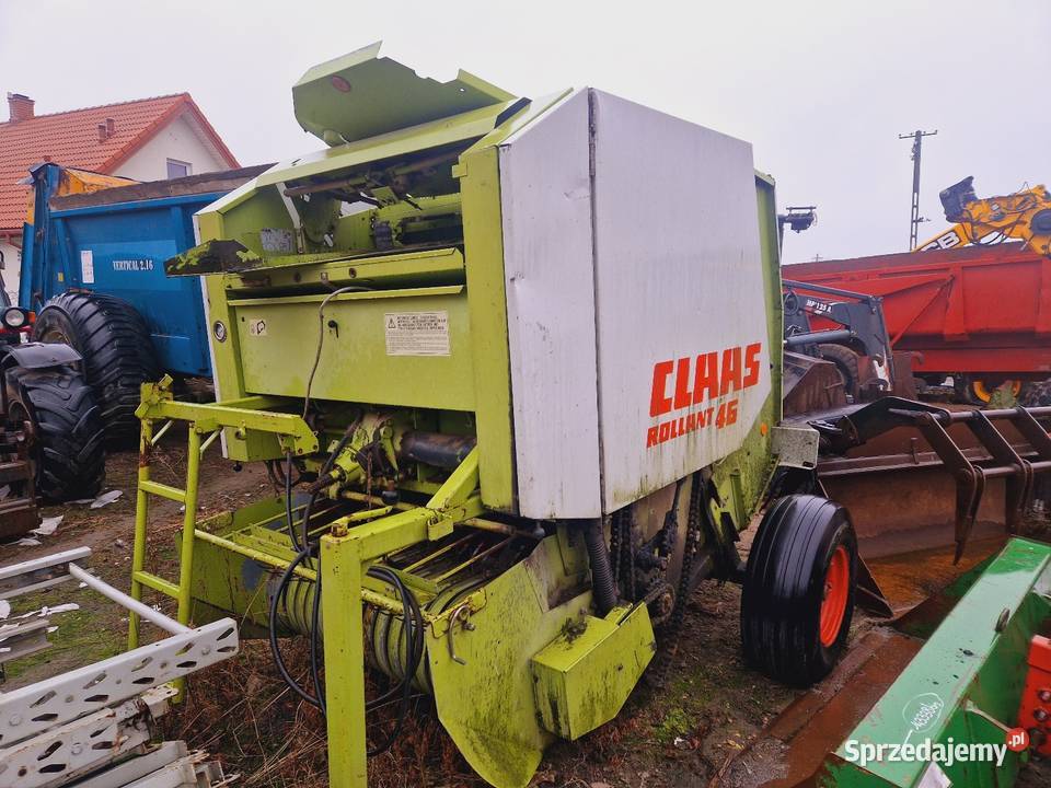 Claas Rollant 46 uszkodzone 3 walce ładny stan Maszyny rolnicze Dobrzyniewo Duże