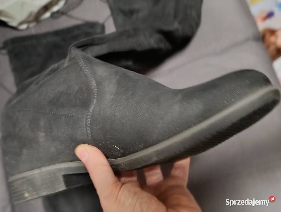 kozaki czarne wysokie rozmiar 41 Poznań sprzedam