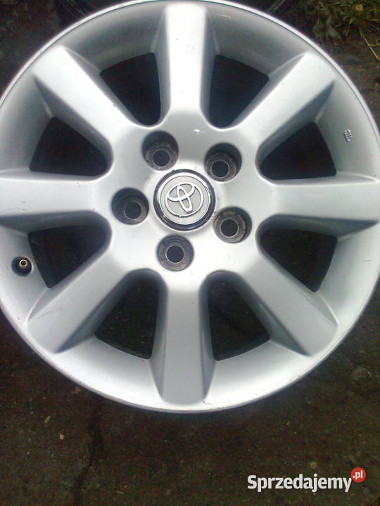 felgi aluminiowe 16 Toyota Yaris Carolla Verso aluminiowe podkarpackie Jarosław sprzedam