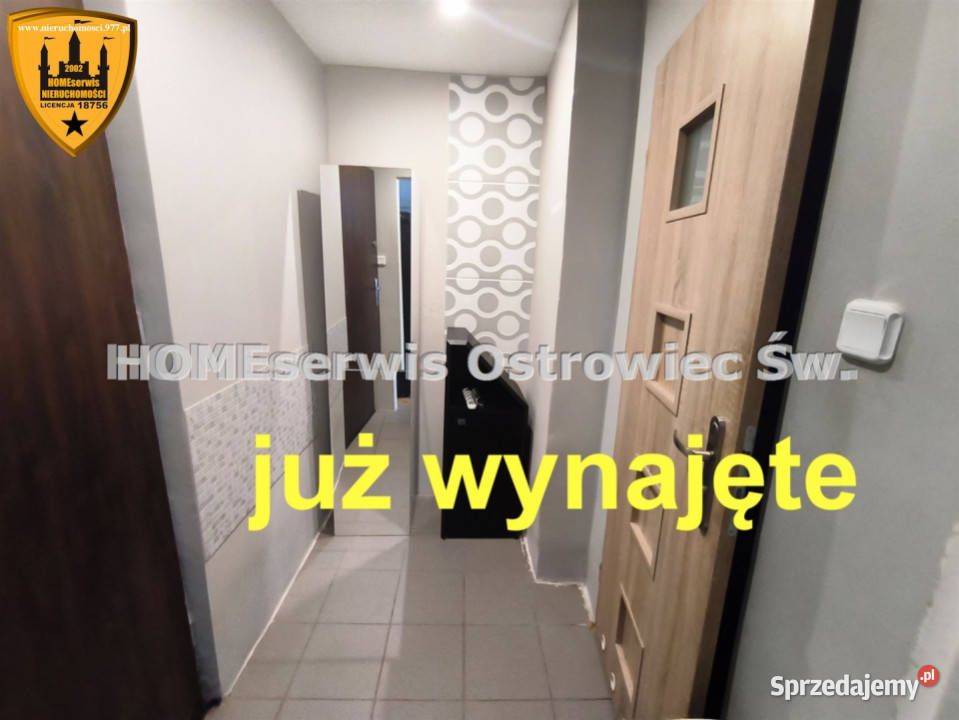 wynajmu mieszkania 20m2 1 pokój Ostrowiec Ostrowiec Świętokrzyski