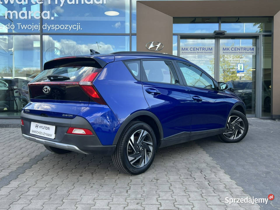Hyundai Bayon 10TGDI 100 6MT Smart Salon Polska nieuszkodzony łódzkie Piotrków Trybunalski