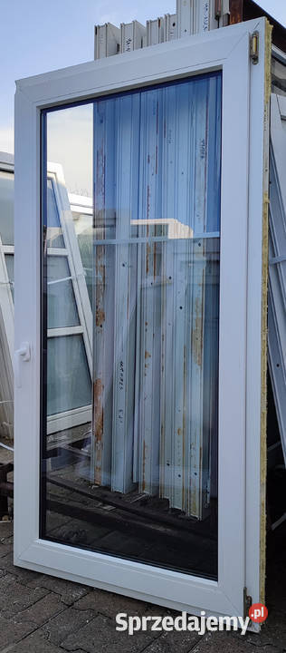 OKNA KacprzaK OKNO PCV 85X160 Brąz Używane Lublin sprzedam