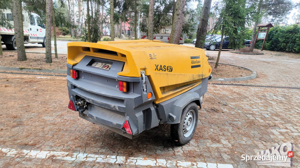 Kompresor śrubowy mobilny sprężarka Atlas Copco Ostrowiec Świętokrzyski