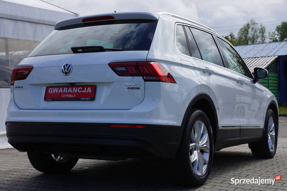 Volkswagen Tiguan 20 Benzyna 180 4x4 Klima komputer pokładowy Nowy Sącz
