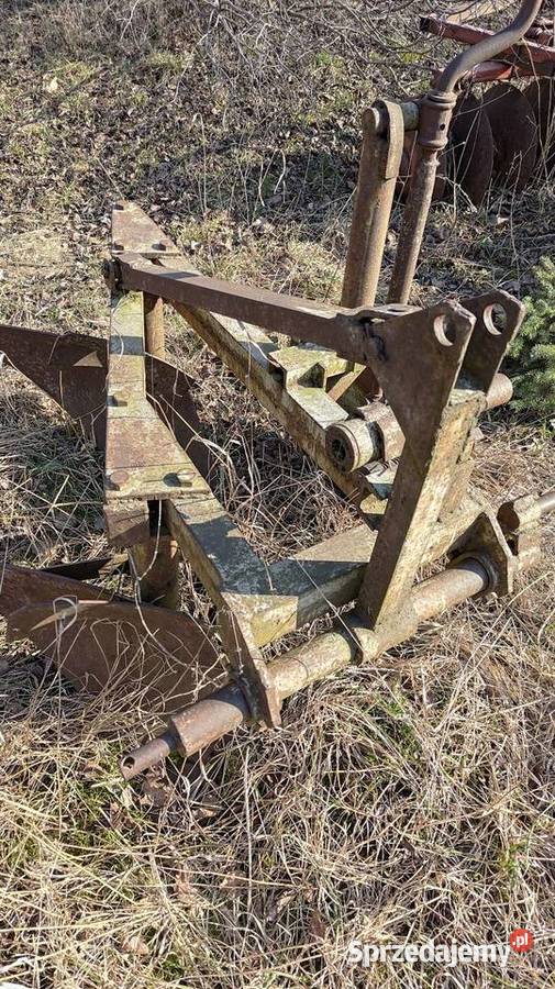 Pług dwuskibowy używany Pługi Huszlew